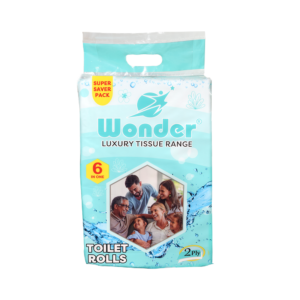 6 in1toilet roll 70, 80 gsm