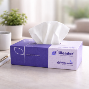 soft Facial tissue box
