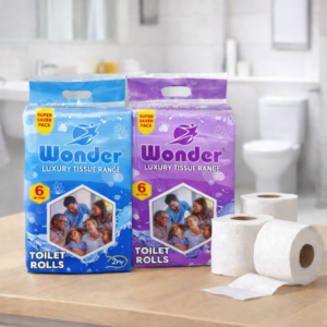 6 in1toilet roll 70, 80 gsm