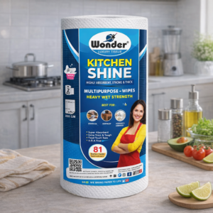 paper towels wonder kitchen shine plain