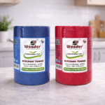 Colored kitchen roll